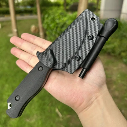 BM 15017 High-hardness Fixed Blade with 8Cr13Mov Steel Blade and G10 Handle Outdoor Camping Hiking EDC Practical Cutting Knife