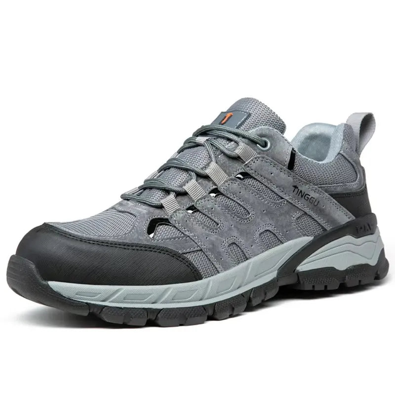 Male Electrical insulated shoes Composite toe Safety Shoes Men Puncture-Proof Work Sneakers Men outdoors Indestructible shoes