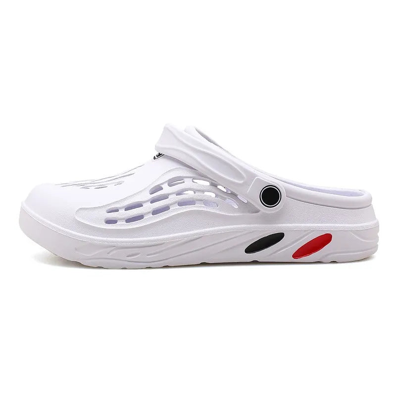 Unisex Sandals Fashion Beach Sandals Thick Sole Women Slippers Waterproof Anti-Slip Sandals Summer Lightweight Men Flip Flops