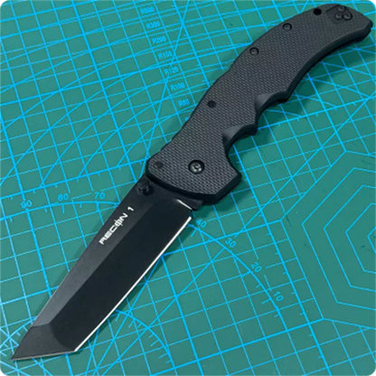 Utility Outdoor Survival Camping knife Tanto Nylon Handle Hiking fishing Hand Tool Sharp Portable Pocket EDC Folding knife