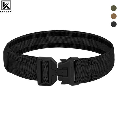KRYDEX Tactical Thigh Strap Magnet Quick Release Buckle 1.5inch Elastic Leg Strap Belt Drop Holster Outdoors Hunting Accessories