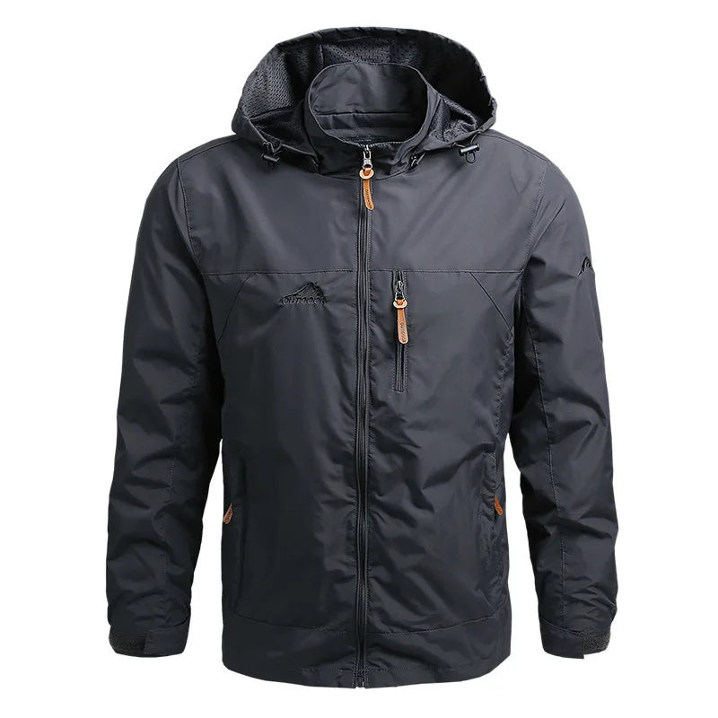 Mens Waterproof Field Jacket Fishing Hiking Jackets Climbing Coat Tactical Trekking Jacket Softshell Windbreaker Hunting Clothes