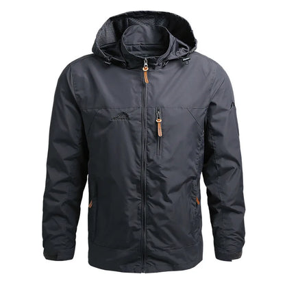 Mens Waterproof Field Jacket Fishing Hiking Jackets Climbing Coat Tactical Trekking Jacket Softshell Windbreaker Hunting Clothes