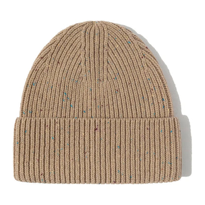 Men Women 100% Merino Wool Beanie Hats Winter Thermal Hat Cuffed Knit Ribbed Beanie Hiking Skiing One Size