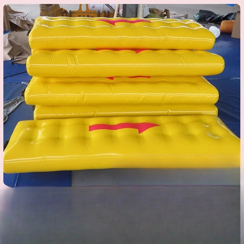Inflatable Together in the Boat Fun Games Props Collaborative Walk School Games Outdoor Team Building Activities