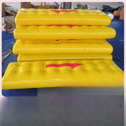 Inflatable Together in the Boat Fun Games Props Collaborative Walk School Games Outdoor Team Building Activities