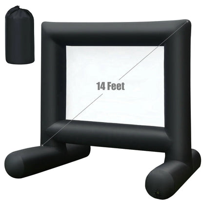 Inflatable Movie Screen  Projector Projection Movie Cinema Screen for Home Party Backyard Stadium Park Outdoor