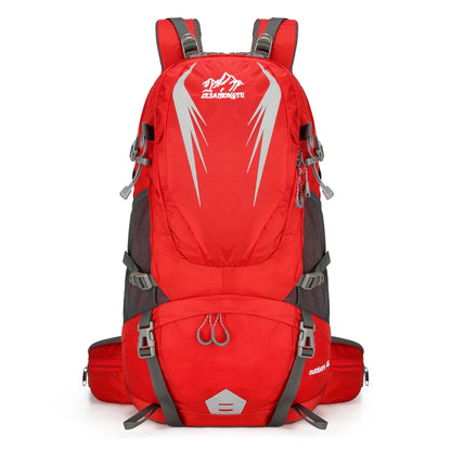 40L Travel Backpack Camping Men Large Hiking Bag Tourist Rucksack Waterproof Outdoor Sports Climbing Mountaineering Bag Luggage