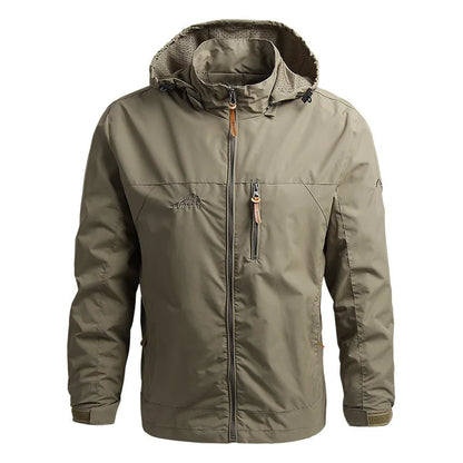 Mens Waterproof Field Jacket Fishing Hiking Jackets Climbing Coat Tactical Trekking Jacket Softshell Windbreaker Hunting Clothes