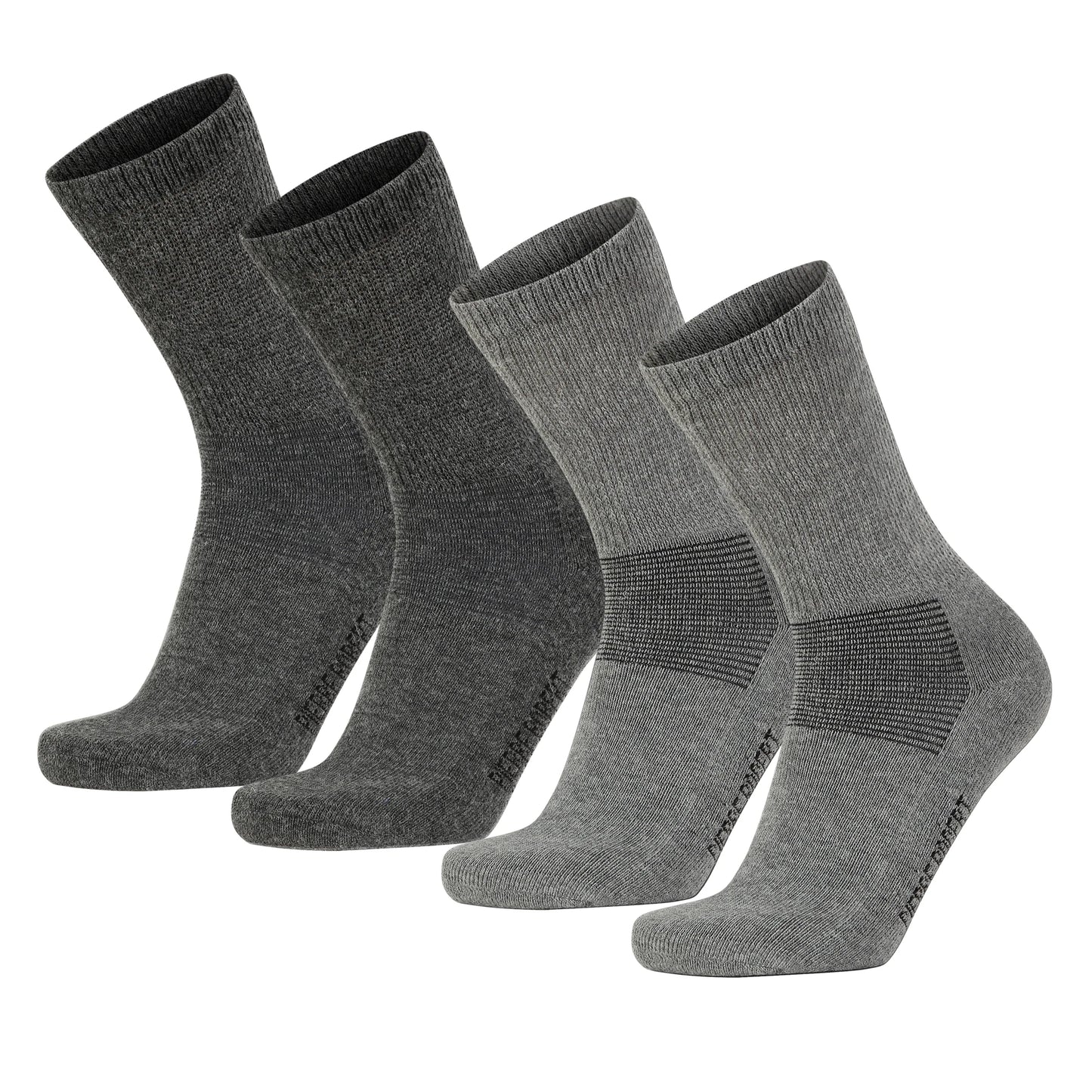 Merino Wool Hiking Socks Men Women Winter Thermal Socks Moisture Wicking Cushioned Crew Socks for Skiing Traveling Boot Socks