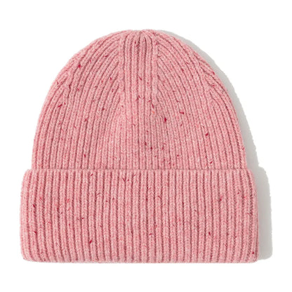 Men Women 100% Merino Wool Beanie Hats Winter Thermal Hat Cuffed Knit Ribbed Beanie Hiking Skiing One Size
