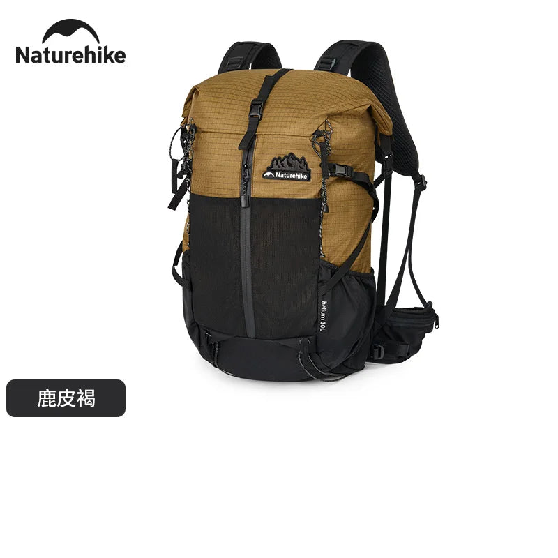 Naturehike HELIUM 30L Hiking Rucksack Outdoor Ultralight Trekking Climbing Waterproof Breathable Sports Backpack Bag CNK2300016