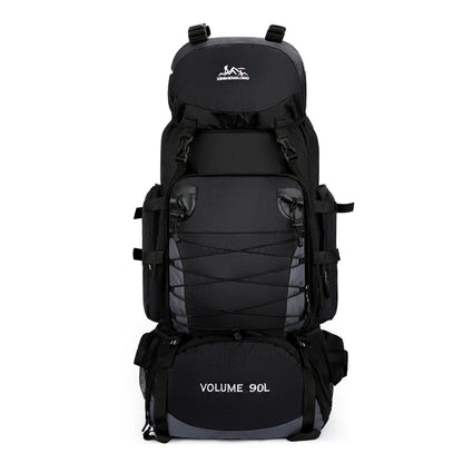 Molle 90L Outdoor Mountaineering Waterproof Rucksack Bag Sports Double Shoulder Bag Casual Hiking Travel Tactical Backpack