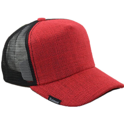 Linen Baseball Cap Dad Summer Outdoors Sun Caps Women Casual Sport Hat Big Head Men Oversize Large Trucker Hats 57-65cm