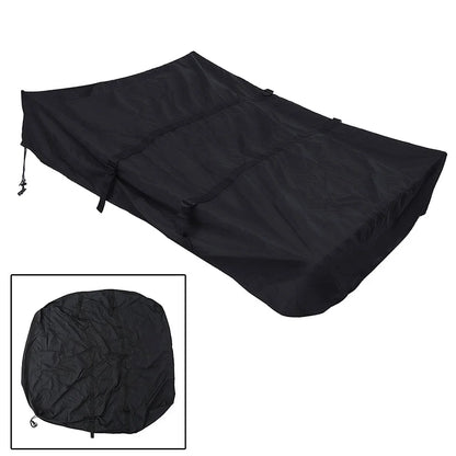 Camping Trip Black Roof Tent Cover Storage Bag For Tent Cover Gazebo Sun Protection Dirt Resistant Easy To Carry Roof Tent Cover