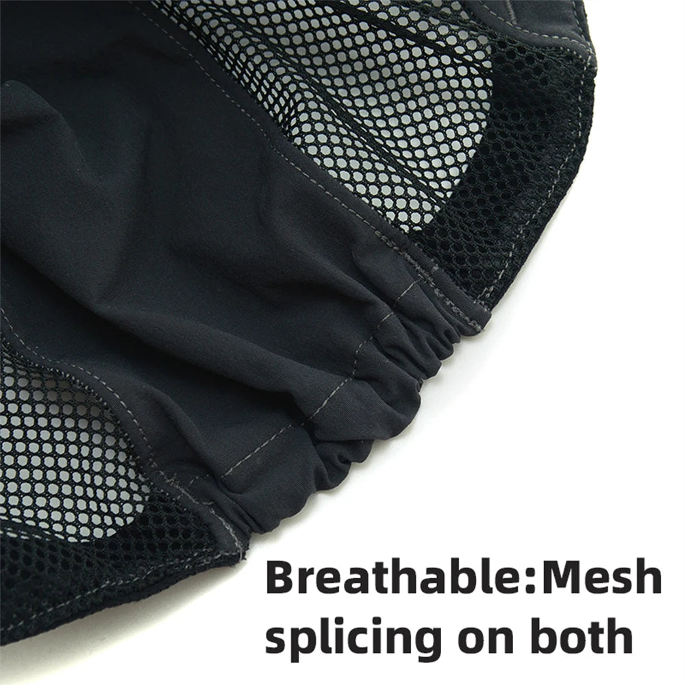 YKYWBIKE 2026 Cycling Caps Outdoors Sports Caps Road Bike Bicycle Cap Breathable Mesh Reflective Lightweight Short Brim