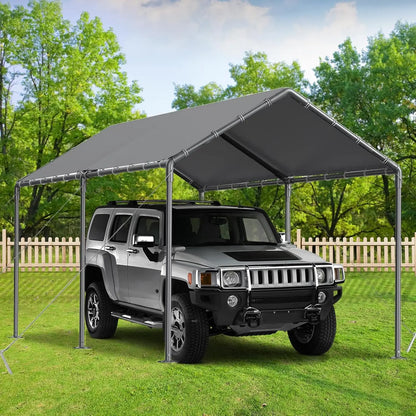 10x20ft Heavy Duty Carport Portable Garage Canopy Storage Shed All-Season UV Water Resistant Outdoor Party Tent, Customized