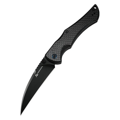 14C28N Steel Sharp Folding Knife Outdoor Camping Hunting Cutting Survival Hiking Fish Kitchen Portable Pocket Clip EDC ToolKnife