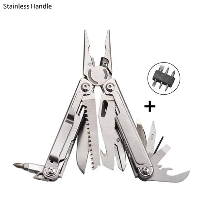 Daicamping DL7 Titanium Alloy Handle Outdoors Multi-tools Clamp Folding Knife EDC Combination Multi Tools Pliers Knives