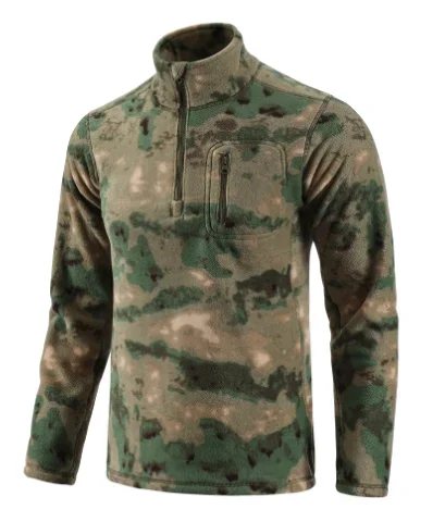 ESDY BRAND Fleece Tactical Jacket Men Thermal Outdoors Polartec Warm Coat Softshell Hiking Outerwear Jackets