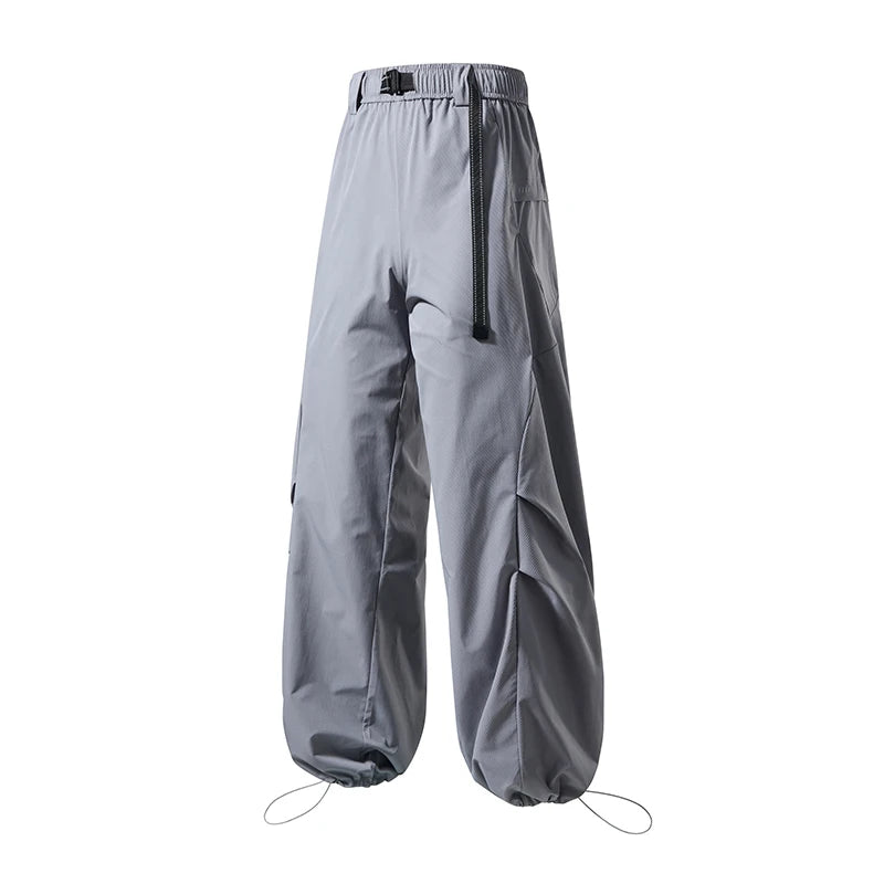 CHRLCK Men's Waterproof Hiking Cargo Pants Breathable Fashion Cargo Pants Autumn Trousers Fishing Camping Pants Women