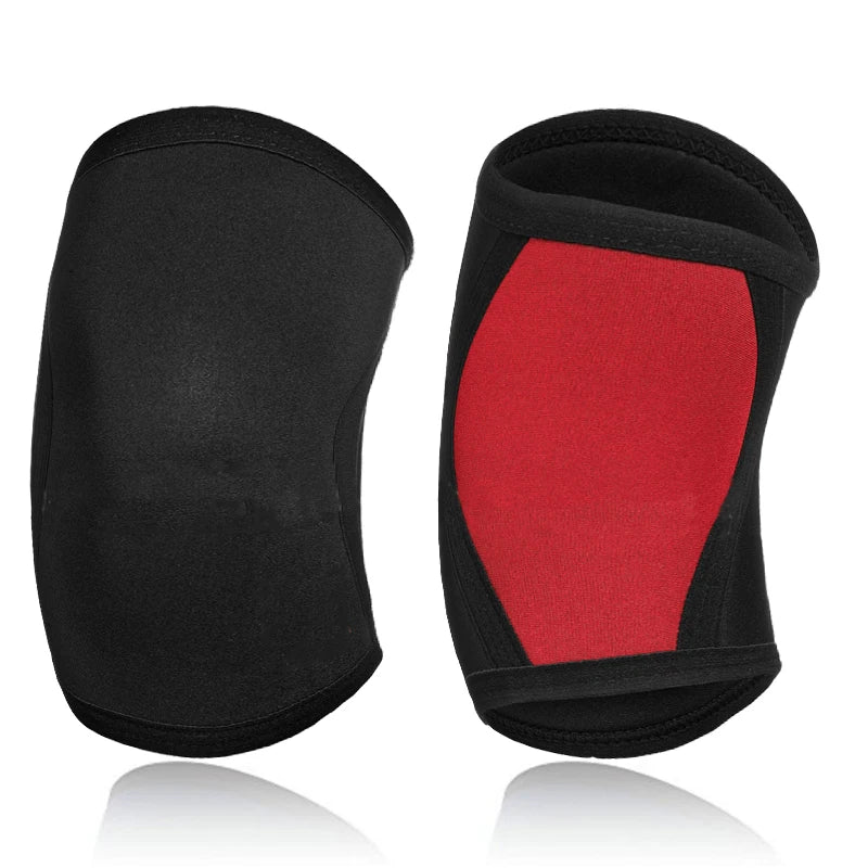 Crossfit Knee Pads Compression 7mm Neoprene Sports Knee Brace Squat Weightlifting Pressured Knee Sleeve Women Men Teens Custom