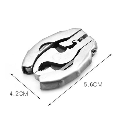 Multifunction Outdoor pliers Folding Plier Mini Stainless Steel Folding Screwdriver Portable Camping Tools Hiking Accessories