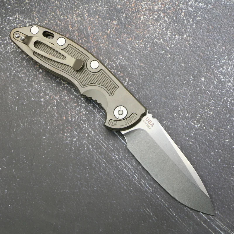 XM-18 A Folding Knife Titanium Handle Mark 20CV Outdoors Hunting Fishing Camping Cycling Kitchen Survival Tactic EDC Tools Gifts