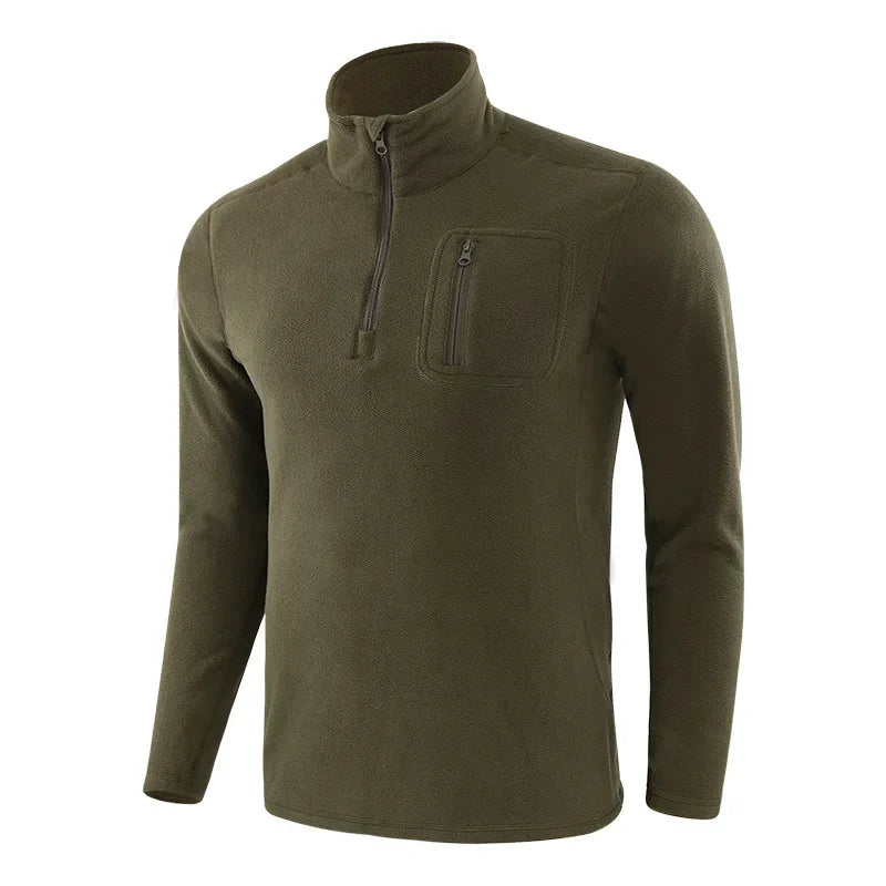 ESDY BRAND Fleece Tactical Jacket Men Thermal Outdoors Polartec Warm Coat Softshell Hiking Outerwear Jackets