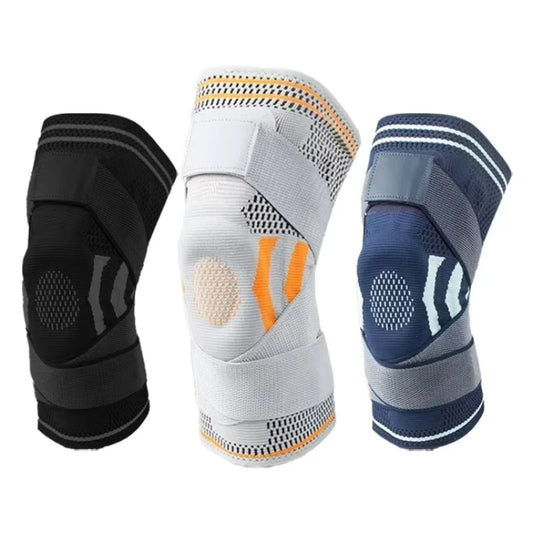 1PCS Knee Brace Compression Knit Knee Pad for Sports Quickly Absorb Perspiration Keep Knee Warm Knee Boosters Breathable Support