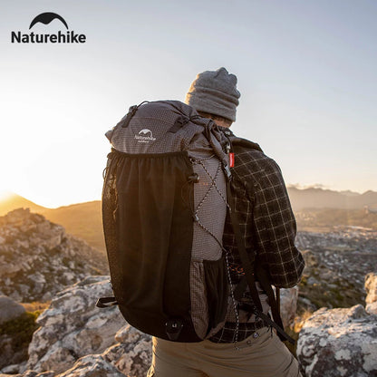 Naturehike 45L Camping Backpack Large Capacity Rainproof Travel Bag Ultralight Ergonomic Trekking Bag Outdoor Hiking Backpack