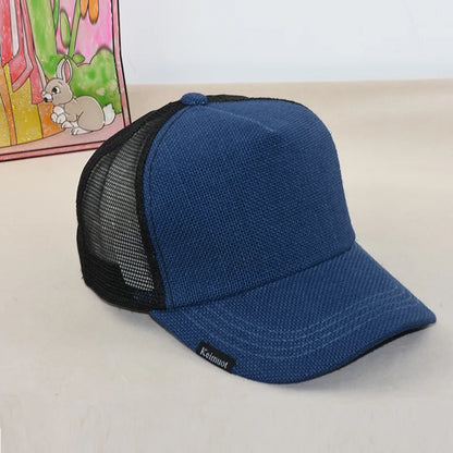 Linen Baseball Cap Dad Summer Outdoors Sun Caps Women Casual Sport Hat Big Head Men Oversize Large Trucker Hats 57-65cm