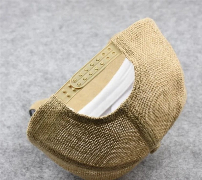 Linen Baseball Cap Dad Summer Outdoors Sun Caps Women Casual Sport Hat Big Head Men Oversize Large Trucker Hats 57-65cm