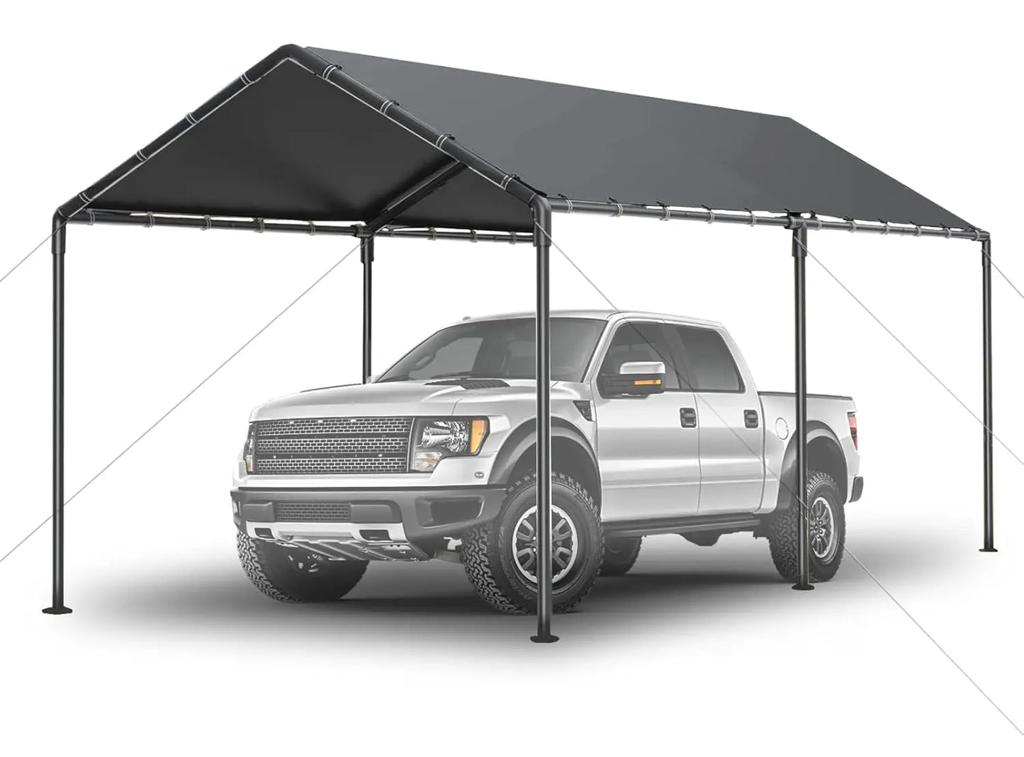 10x20ft Heavy Duty Carport Portable Garage Canopy Storage Shed All-Season UV Water Resistant Outdoor Party Tent, Customized