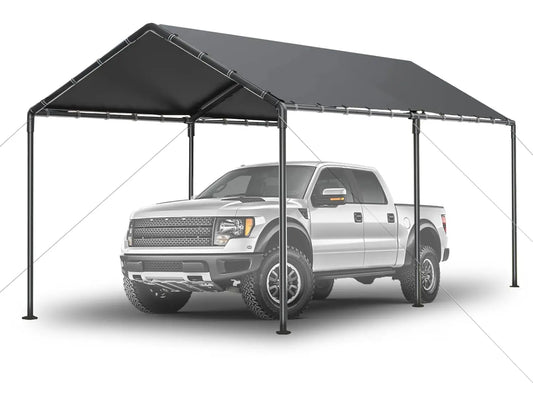 10x20ft Heavy Duty Carport Portable Garage Canopy Storage Shed All-Season UV Water Resistant Outdoor Party Tent, Customized