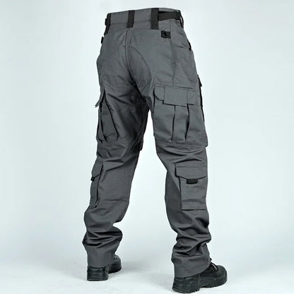 Tactical Pants Men Multi-Pocket Outdoor Cargo Pants Combat Trousers Men's Wear-Resistant Hiking Work Trousers Male