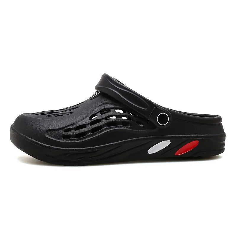 Unisex Sandals Fashion Beach Sandals Thick Sole Women Slippers Waterproof Anti-Slip Sandals Summer Lightweight Men Flip Flops