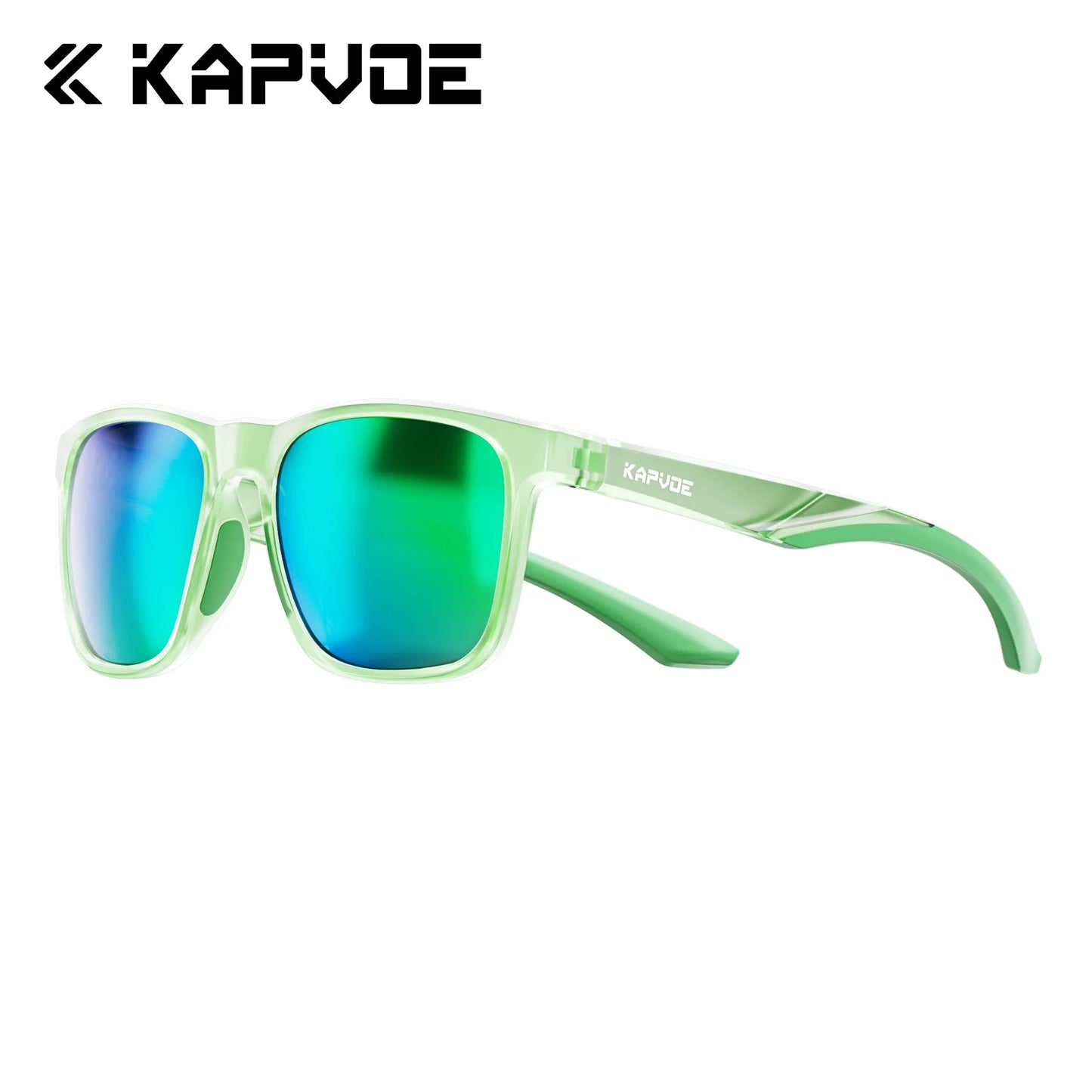 Kapvoe Polarized Sunglasses Men Lightweight Frame Anti Glare Driving Fishing Golf Outdoors Photochromic Glasses Running Women