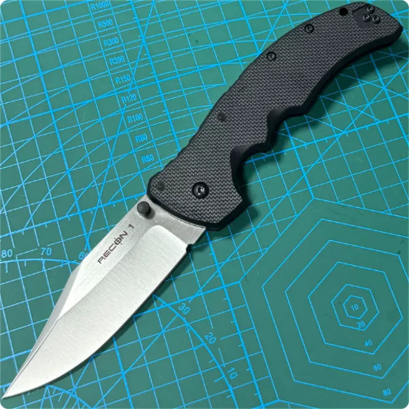 Utility Outdoor Survival Camping knife Tanto Nylon Handle Hiking fishing Hand Tool Sharp Portable Pocket EDC Folding knife