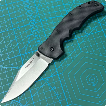 Utility Outdoor Survival Camping knife Tanto Nylon Handle Hiking fishing Hand Tool Sharp Portable Pocket EDC Folding knife