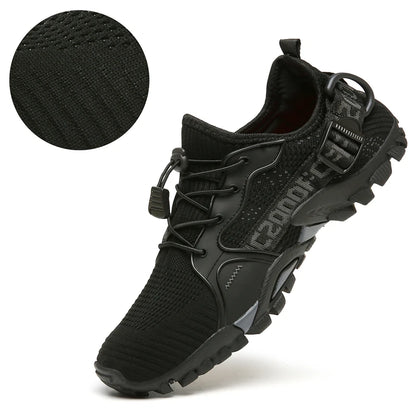 New Mesh Breathable Hiking Shoes Size 36-47 Mens Sneakers Outdoor Trail Trekking Mountain Climbing Sports Shoes for Male