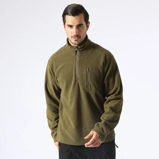 ESDY BRAND Fleece Tactical Jacket Men Thermal Outdoors Polartec Warm Coat Softshell Hiking Outerwear Jackets