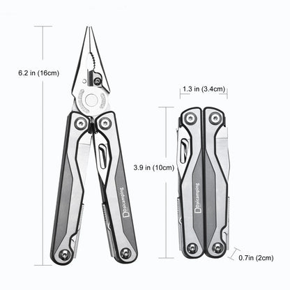 Daicamping DL7 Titanium Alloy Handle Outdoors Multi-tools Clamp Folding Knife EDC Combination Multi Tools Pliers Knives