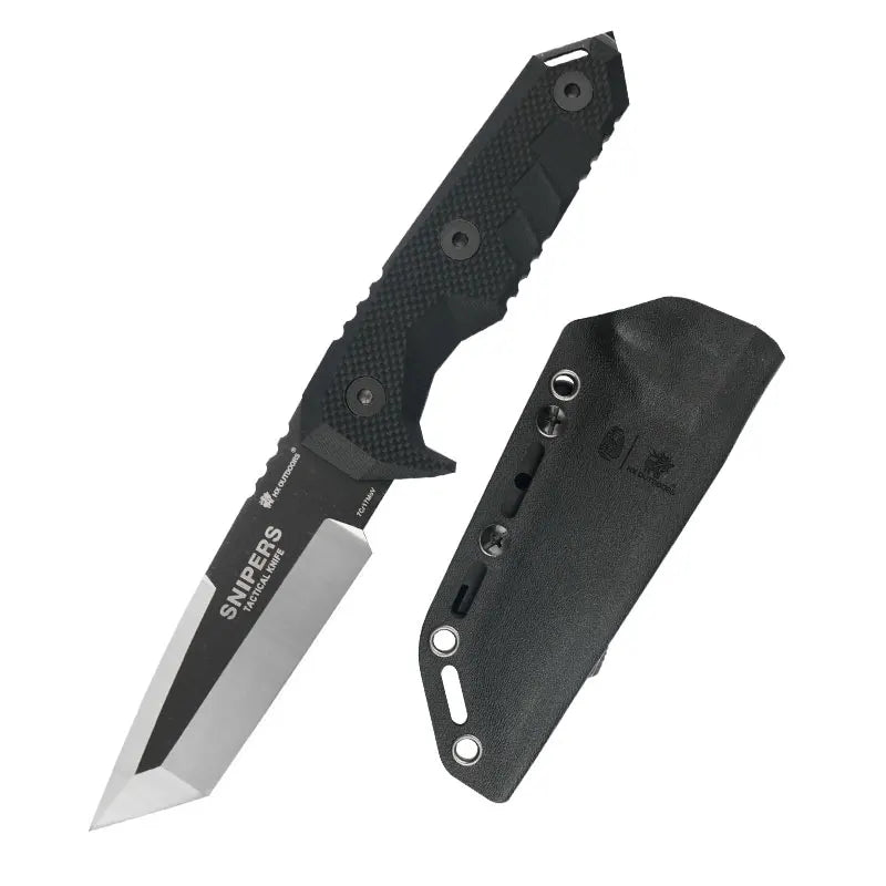 HX Outdoors Tactical Knife,Hunting Jungle Knives ,Camping Survival Knife,Rescue Edc Tool G10 Handle WIth Kydex Dropshipping