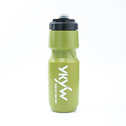 YKYWBIKE Cycling Water Bottle 750ML 620ML Leak-proof Cap Squeezable Bicycle Press Bottles Road Bike Outdoors Press Cup