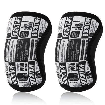 Crossfit Knee Pads Compression 7mm Neoprene Sports Knee Brace Squat Weightlifting Pressured Knee Sleeve Women Men Teens Custom