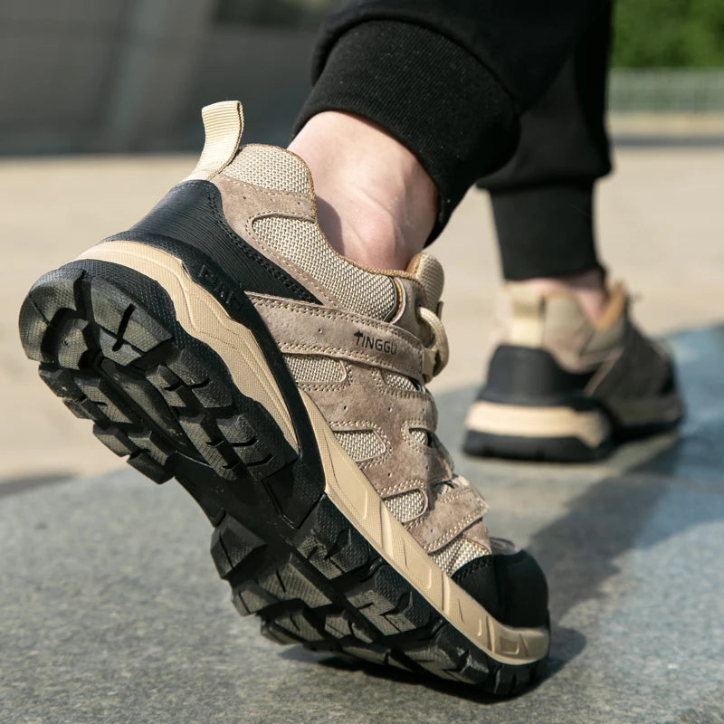 Male Electrical insulated shoes Composite toe Safety Shoes Men Puncture-Proof Work Sneakers Men outdoors Indestructible shoes