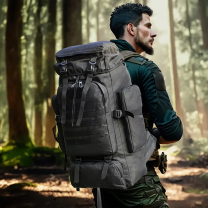 Mountaineering Bag Climb Bag Tactical Backpacks Large Backpack Outdoors Hiking Camping Travel Bags