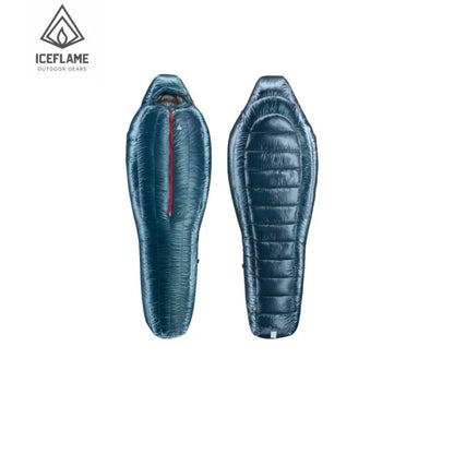 Ice Flame HW 20D Nylon Ultralight Mummy White Goose Down Sleeping Bag Outdoors Camping Keep Warm Duck Down Adult Equipment
