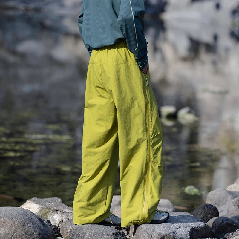 CHRLCK Hiking Pants Waterproof Men Women Outdoor Quick Dry Cargo Pants Lightweight Camping Fishing Climbing Hunting Trousers